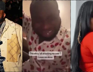 Davido’s Tearful Plea Captured in Leaked Video Amidst Cozy Pose with Model