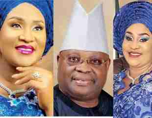 Governor Adeleke ends the controversy, names one of his wives as official first lady.