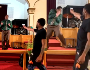 Man Attempts to Shoot Pastor During Church Service (Video)