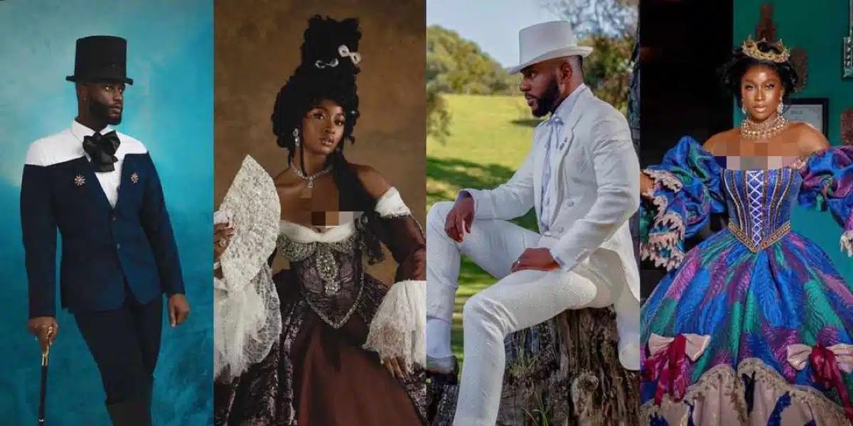 Nigerian Celebrities Dominate Fashion Scene with Outfits at Bridgerton Season 3 Launch