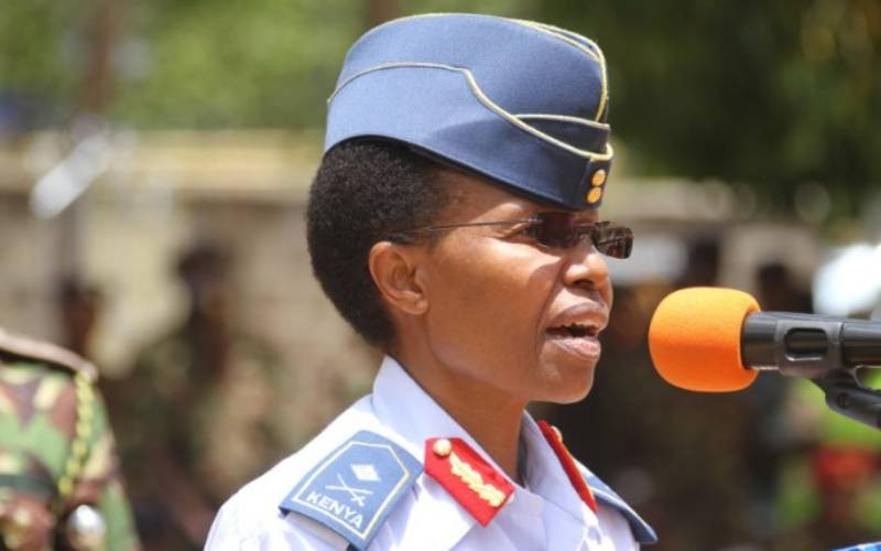 Kenya Welcomes First Female Air Force Commander