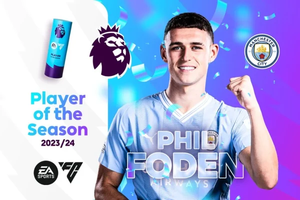 Phil Foden Awarded Premier League Player of the Season