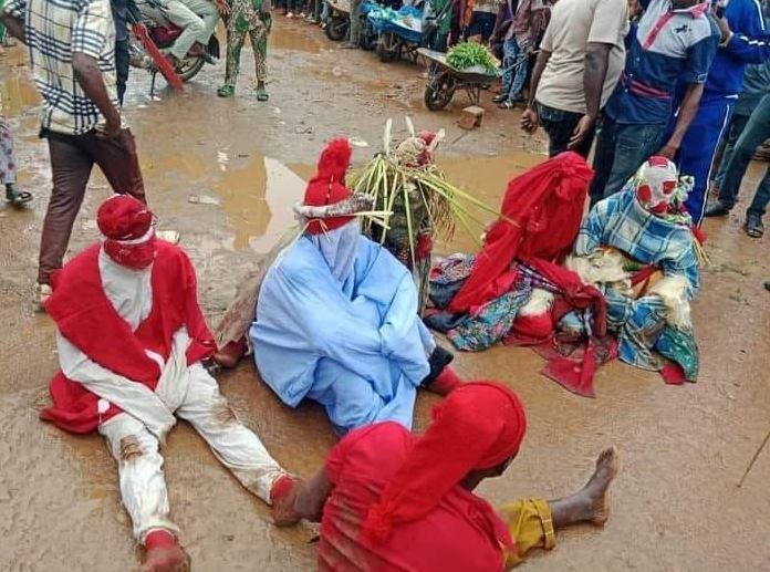 Six Masqueraders Arrested for Allegedly Assaulting Individuals in Ebonyi Market