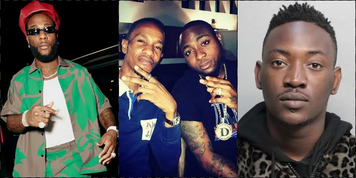 Burna Boy Supports Davido, Criticizes Dammy Krane Over Serious Allegation