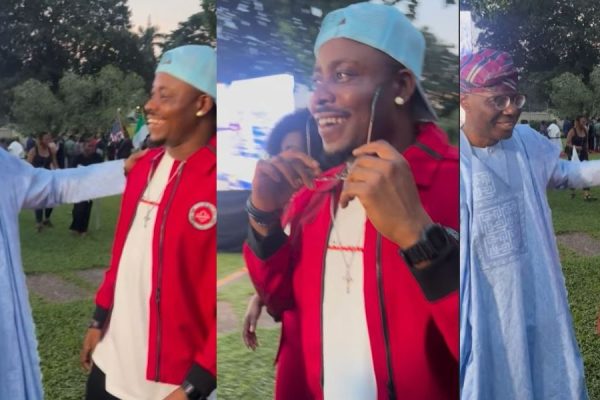 Lege Miami loses it after meeting Governor Sanwo-Olu one on one (Video) 