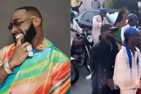 Fans React as Leaked Video of Davido Riding an Okada Goes Viral